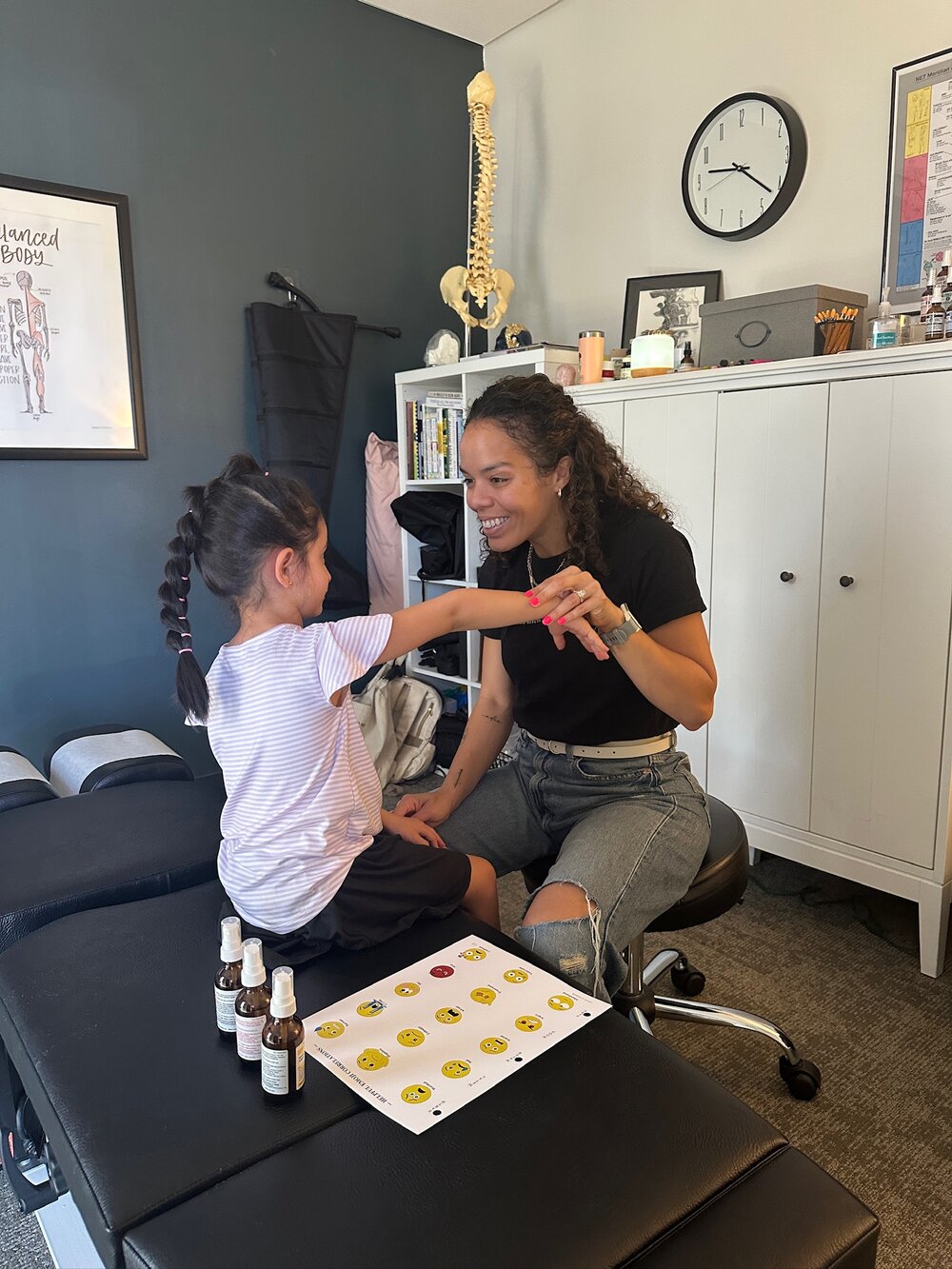 Pediatric Neuro-Emotional Technique session at WholeCare Wellness Collective Marietta